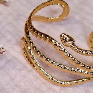 Bracelet SHIRA serpent - doré